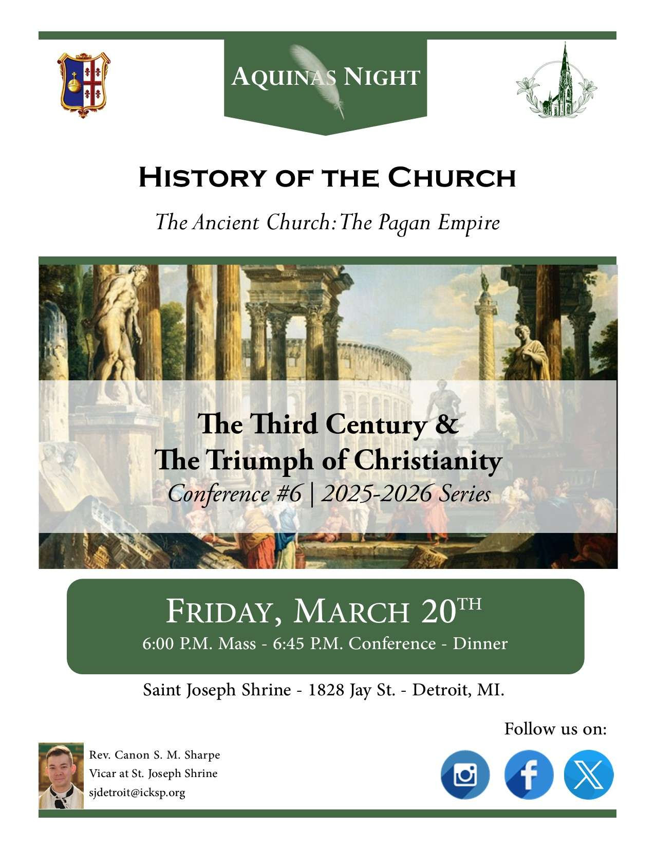 Aquinas Night March 26